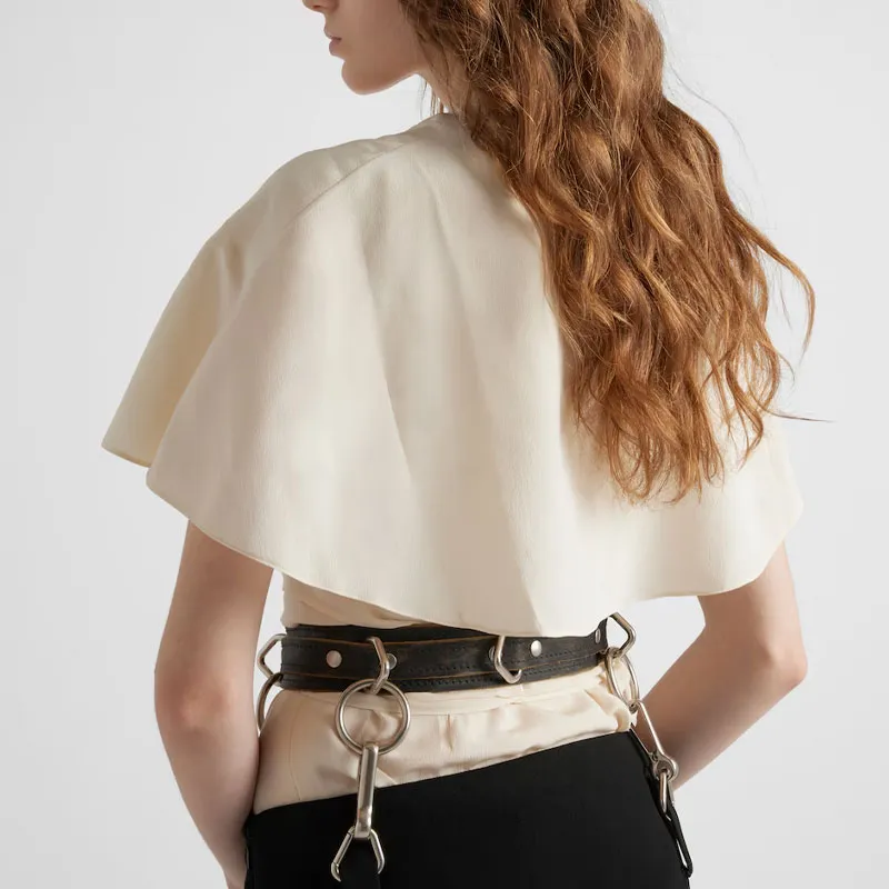 PRADA Marocain Blouse-5
