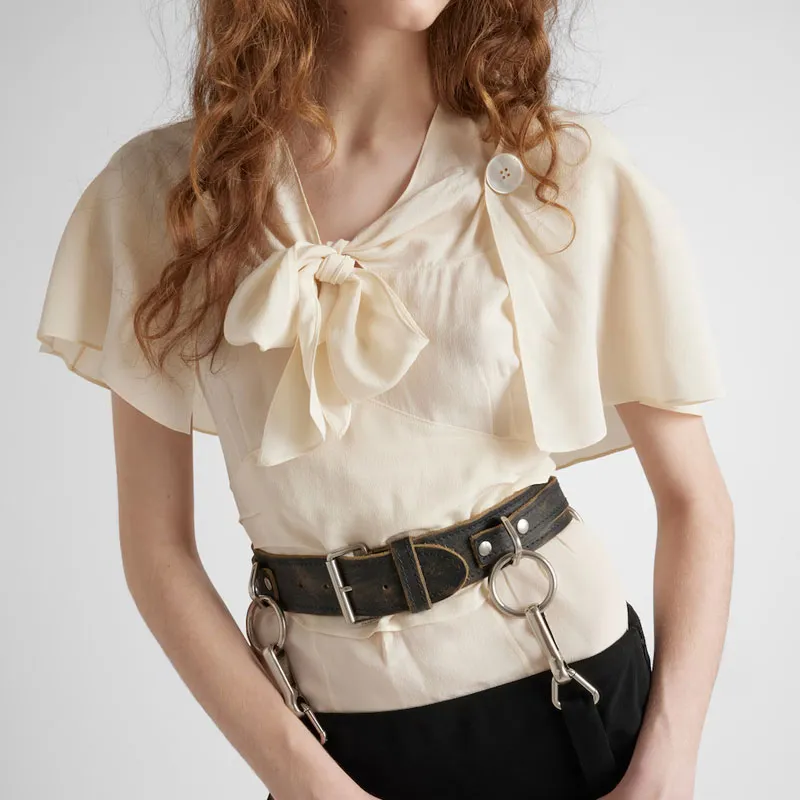 PRADA Marocain Blouse-3