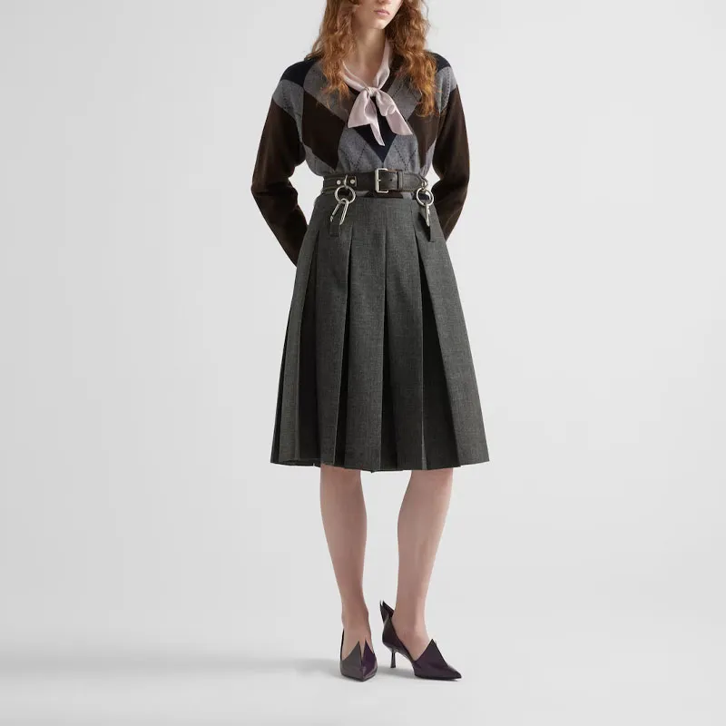 PRADA Marocain Blouse-1