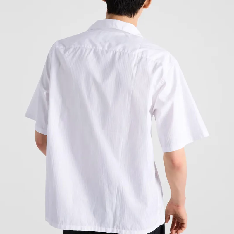 PRADA Short Sleeved Button Up Shirt-3