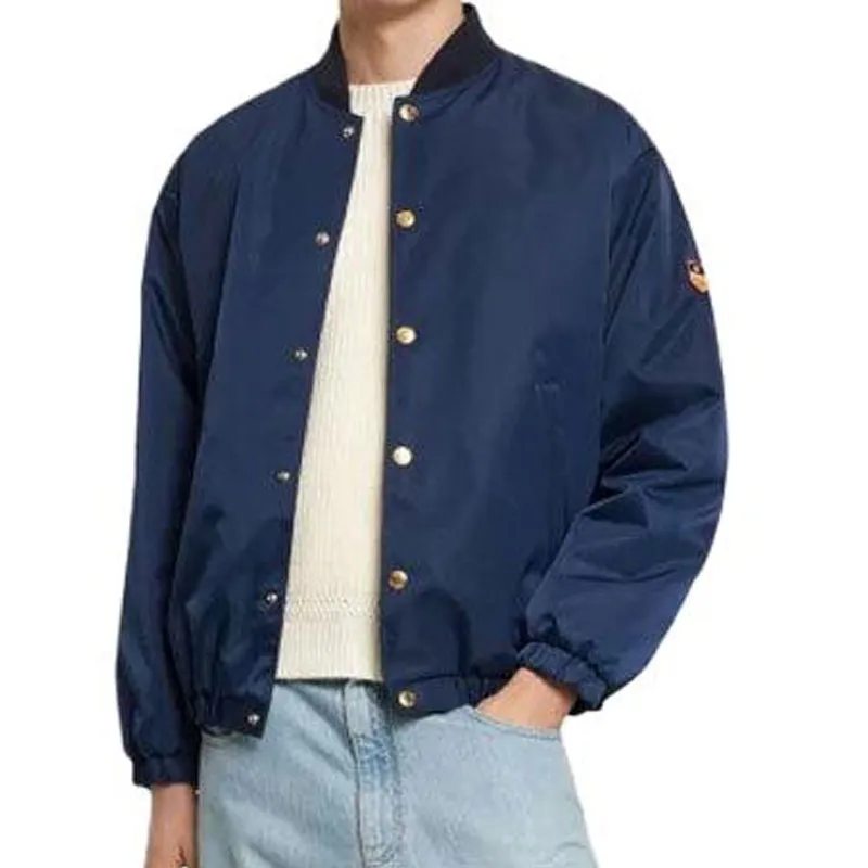 BALLY Band collar Bomber Jacket-3