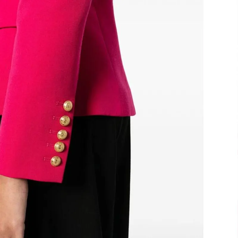 BALMAIN Double Breasted Tailored Blazer-4