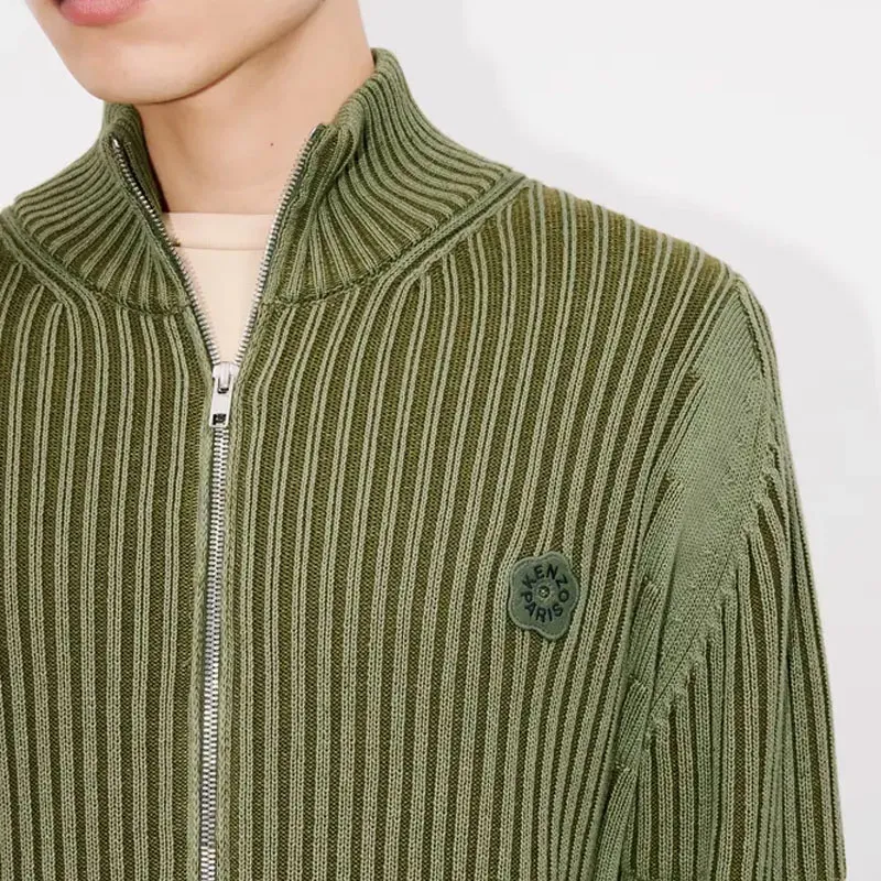 KENZO Boke Flower Series SS25 Sweater Men's Green-5