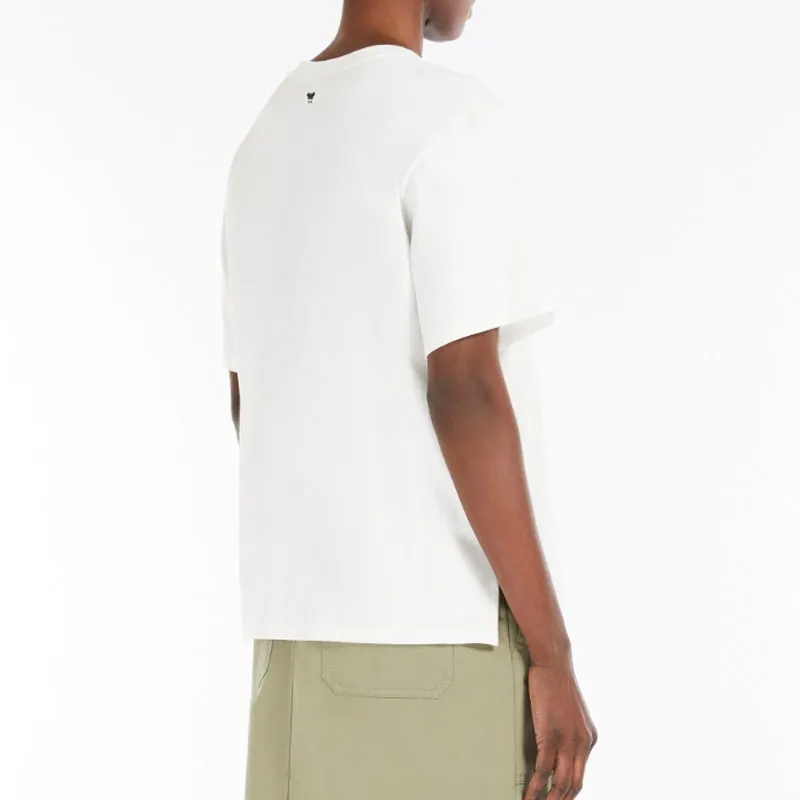 WEEKEND MaxMara Floral Patterned Crewneck T-Shirt-3