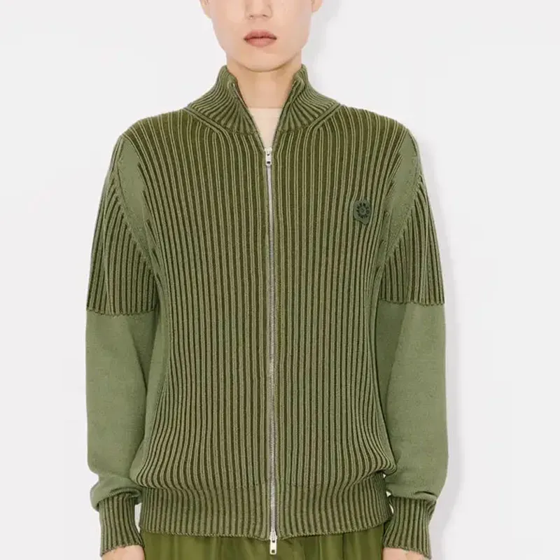 KENZO Boke Flower Series SS25 Sweater Men's Green-3