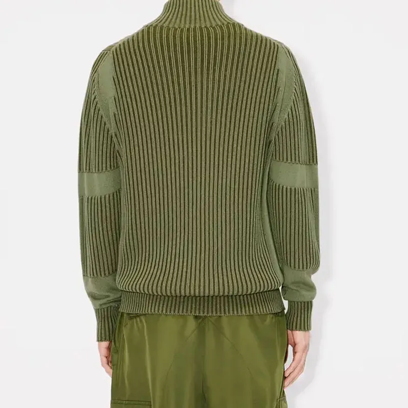 KENZO Boke Flower Series SS25 Sweater Men's Green-4