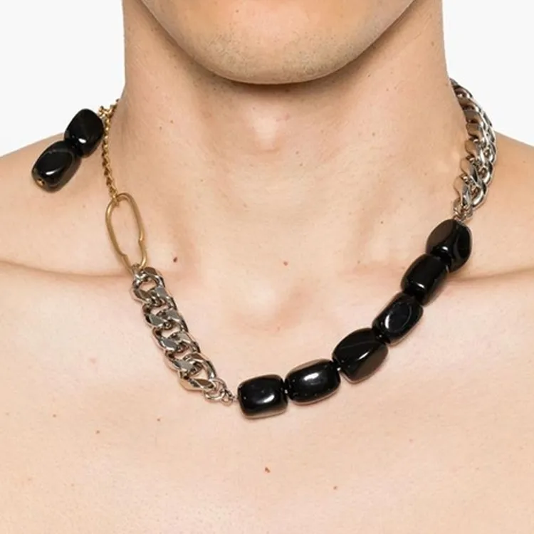 DRIES VAN NOTEN   Necklaces Men's Black-1