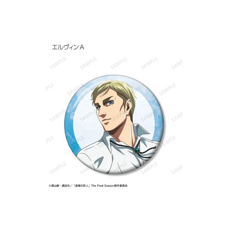ARMA BIANCA Attack On Titan, Original Art Collection Illustration Underwater Swimming Collection Trading Badge Badges-3