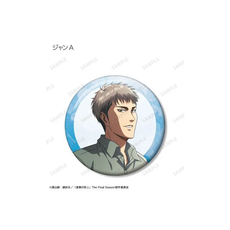 ARMA BIANCA Attack On Titan, Original Art Collection Illustration Underwater Swimming Collection Trading Badge Badges-4