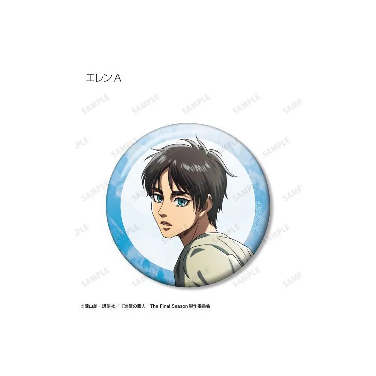 ARMA BIANCA Attack On Titan, Original Art Collection Illustration Underwater Swimming Collection Trading Badge Badges-2