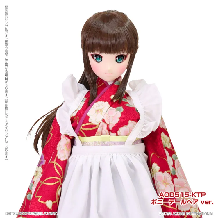 AZONE INTERNATIONAL Kano/Meiji Cherry Blossom Maiden Café Ponytail Edition Chibi Figures-3