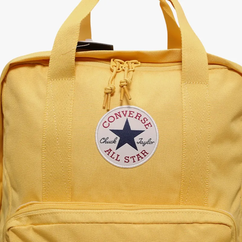 Converse Polyester Backpack Small Size Unisex Yellow-4