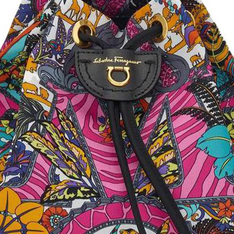 FERRAGAMO Nylon Handbag Women's Multicolor-4