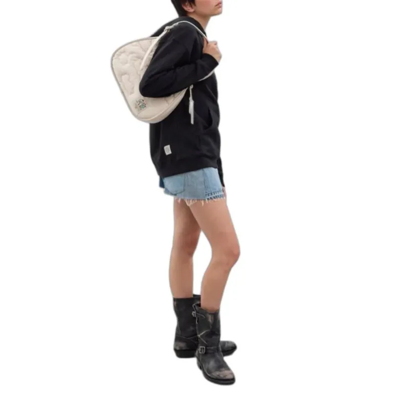 Coachtopia ErgoLoop Recycled PET Plastic Shoulder Bag Tubas Women's Ecru-4
