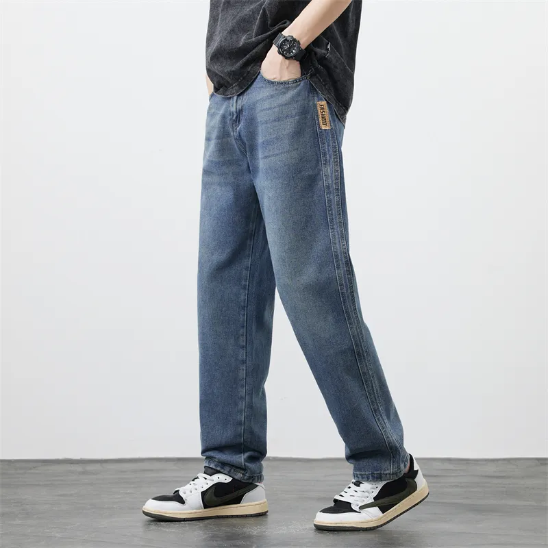 SNOW FLYING Jeans Unisex Blue-5