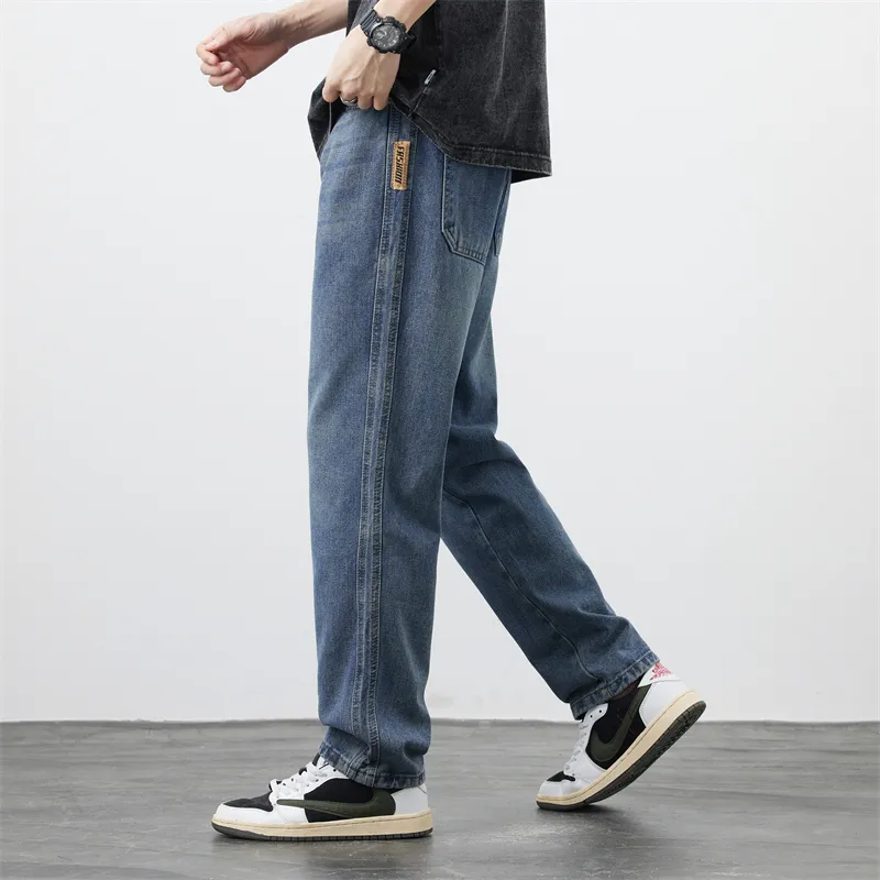SNOW FLYING Jeans Unisex Blue-6