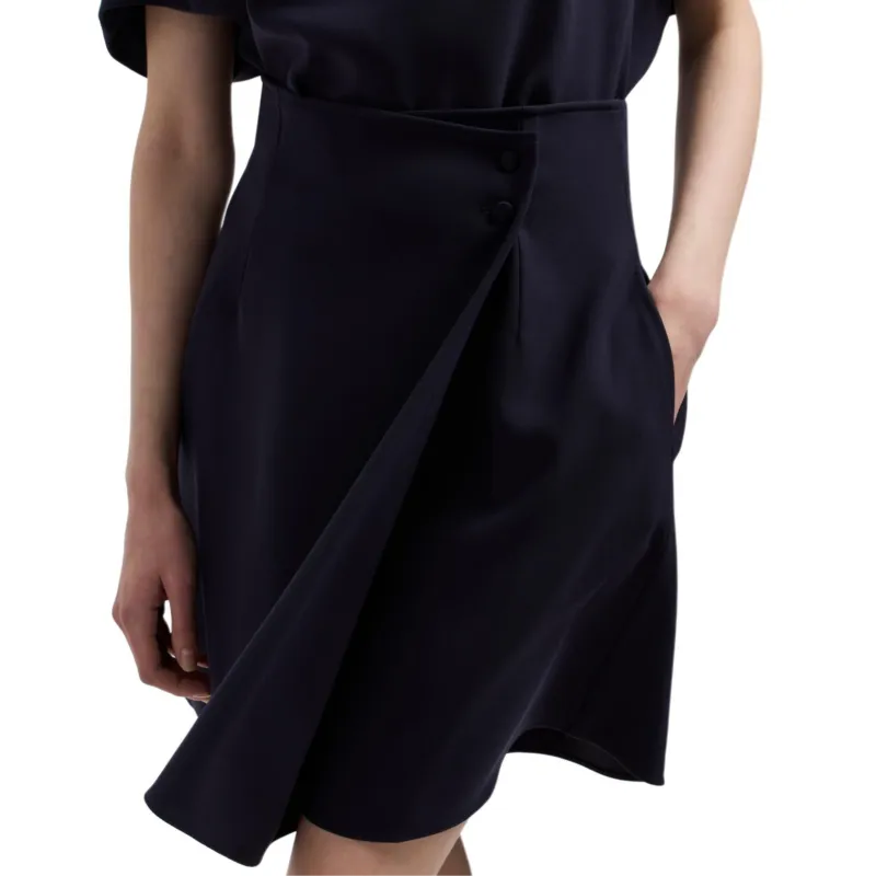 EMPORIO ARMANI Technical Cady Culottes-4