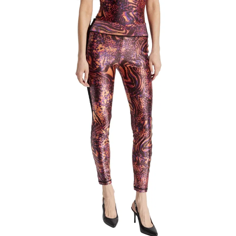 VERSACE JEANS COUTURE Animal print Leggings-2
