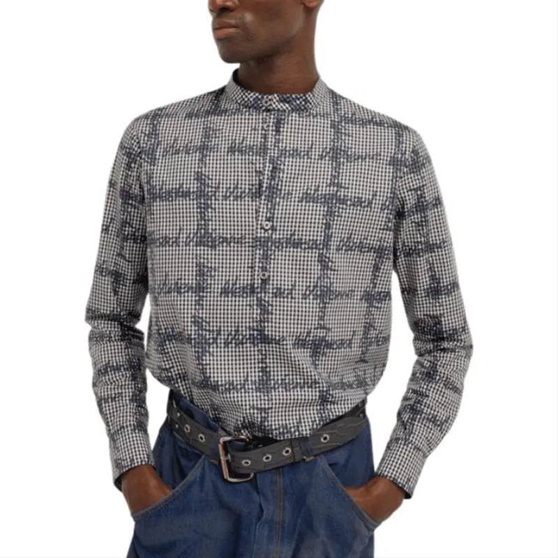 Vivienne Westwood Shirt Men's Square Volkswagen Black-2