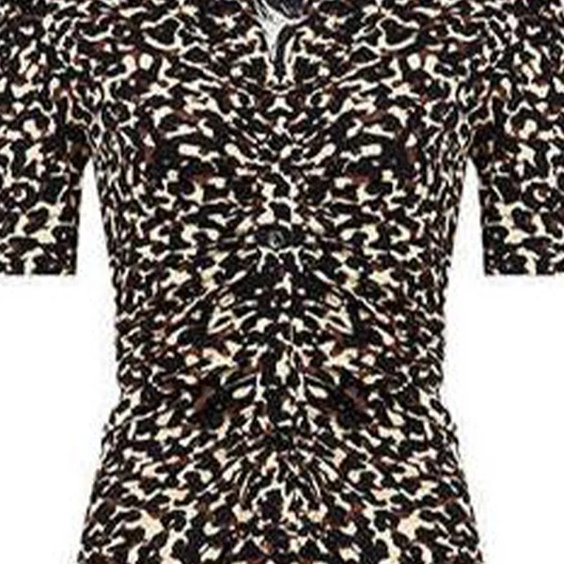 DVF Diane Von Furstenberg Zoey Printed Midi Dress-5