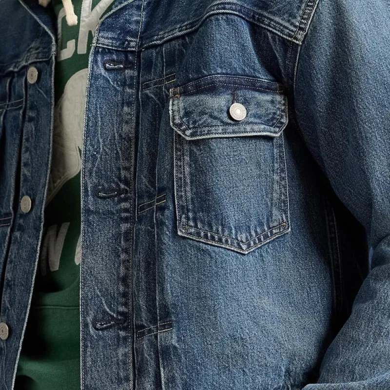 Polo Ralph Lauren Denim Jacket Men's Blue-4