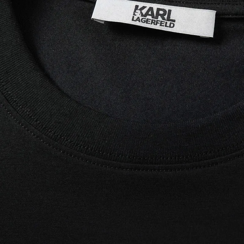 KARL LAGERFELD T Shirt Men's Black-2