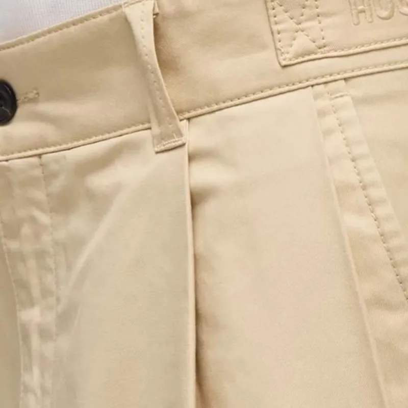 HUGO BOSS Casual Pants Men's Beige-4