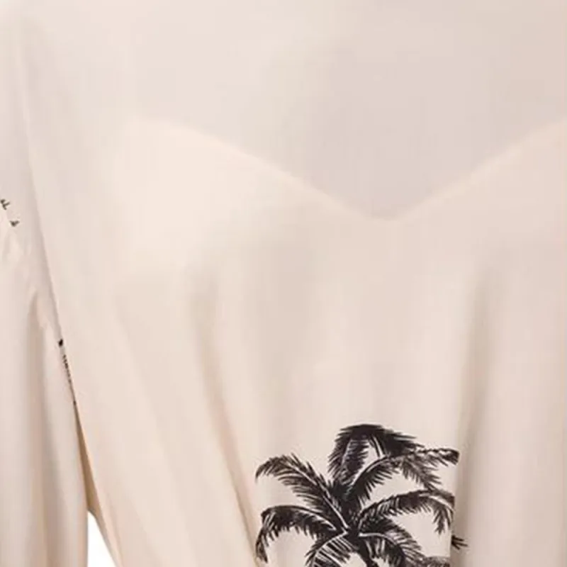 Zimmermann Long Sleeved Dresses Women's Cream Brown-4