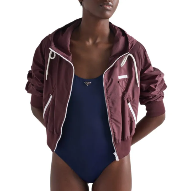 PRADA One piece Swimsuit Women's Blue-1
