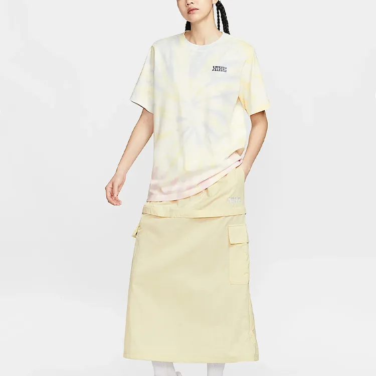 Nike Sportswear Casual Long Skirt Women's Light Khaki-2