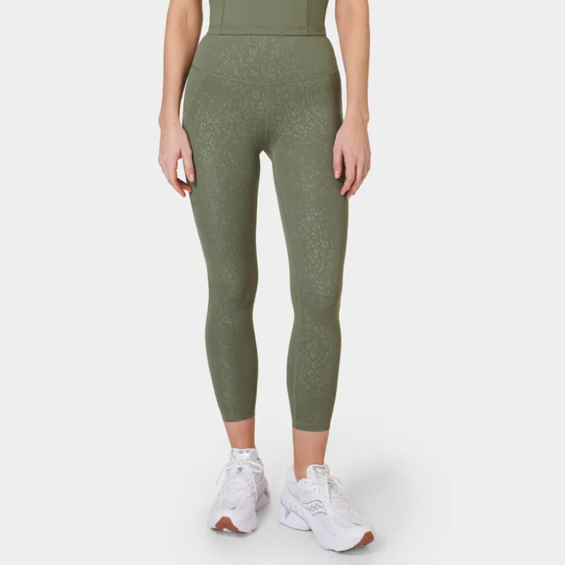 Sweaty Betty Yoga Pants Women's Green Animal Gradient Print-1