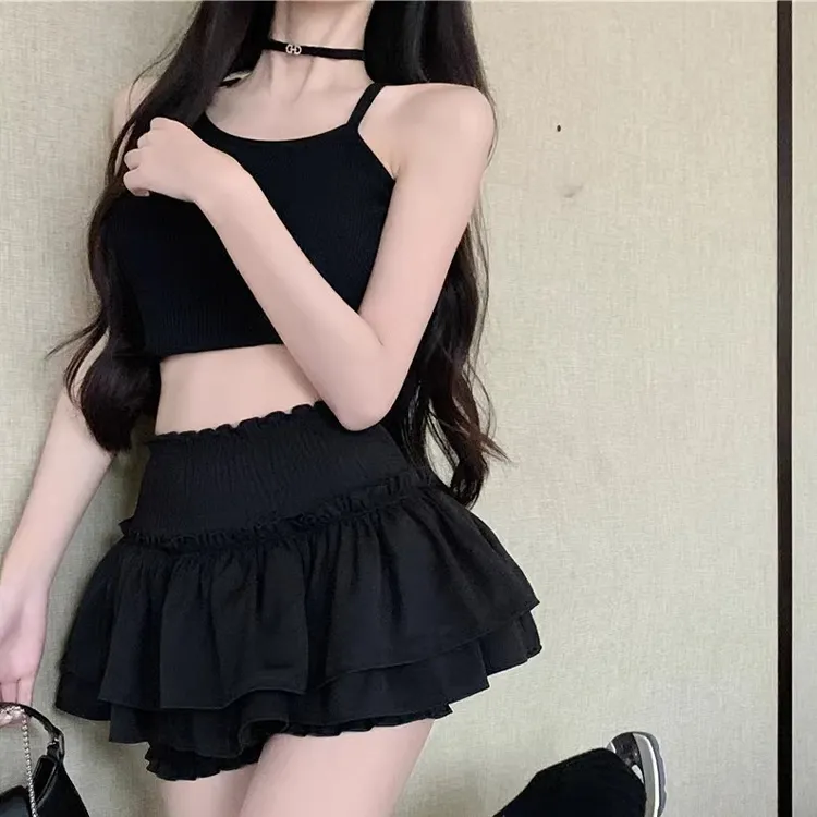Gentle Welcome Casual Short Skirts Women's-1