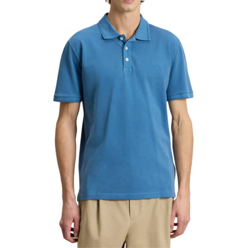 WOOLRICH Garment Dyed Mackinack Polo Shirt-2