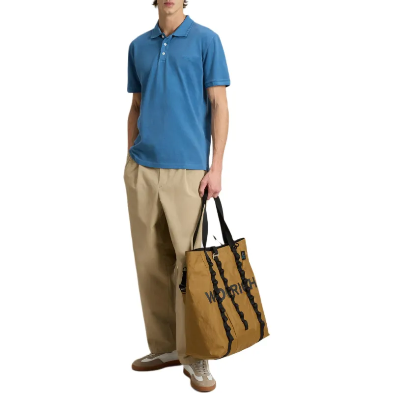 WOOLRICH Garment Dyed Mackinack Polo Shirt-1