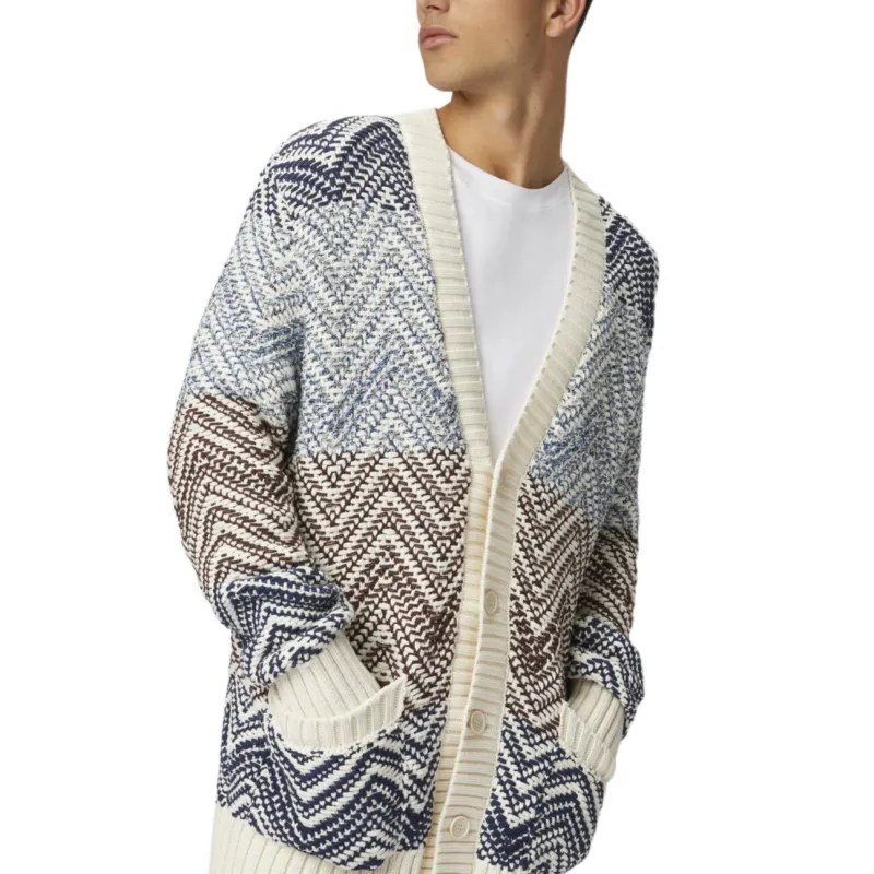 MISSONI Zigzag Crochet Knitted Cardigan-3