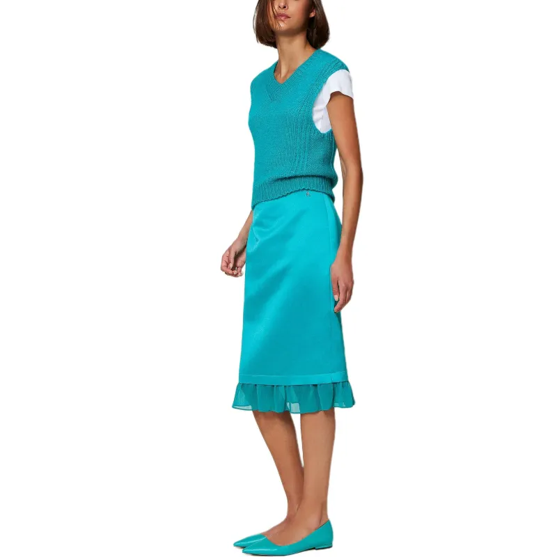 Twinset Duchesse Midi Skirt-3