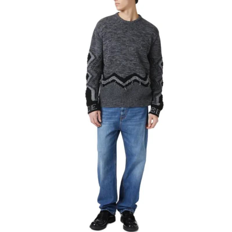 Iceberg Sweaters Unisex Gray-1