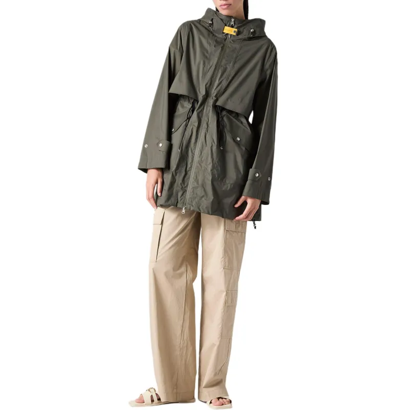 PARAJUMPERS Hooded Single breasted Coat-5
