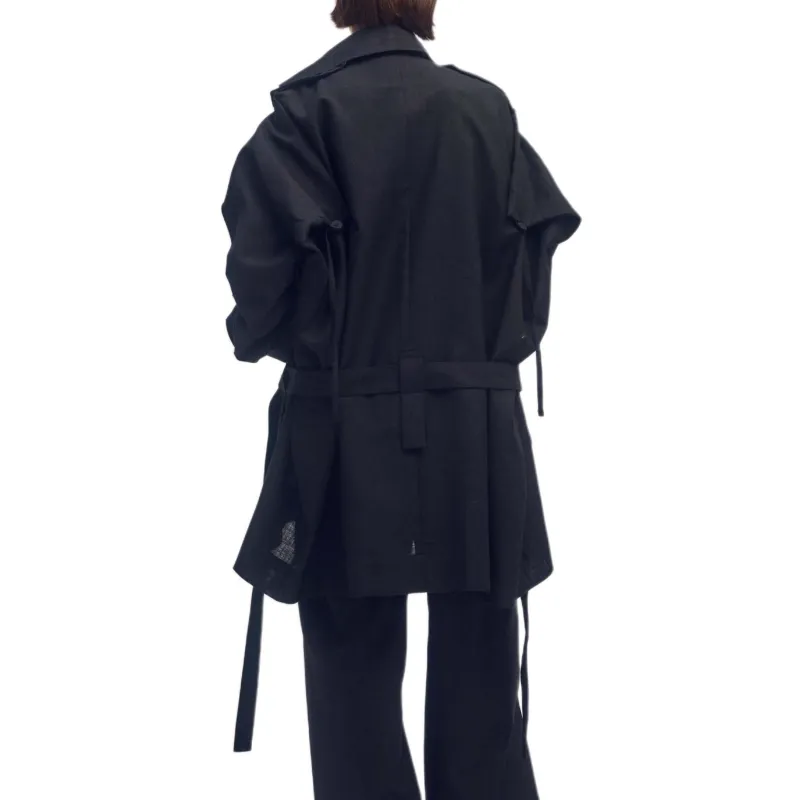 ISSEY MIYAKE Coats Women's Black-3