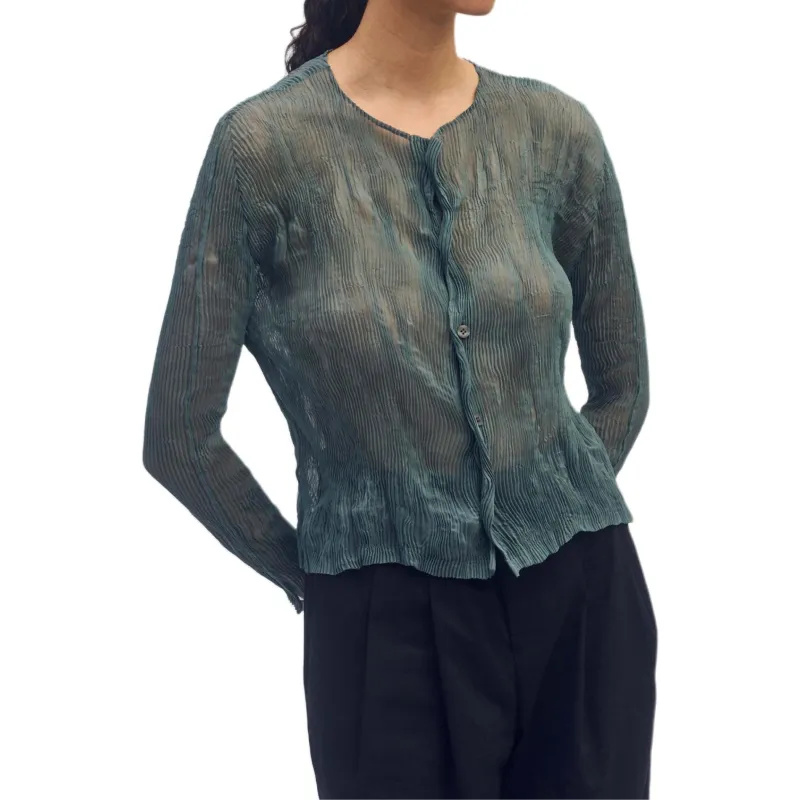 ISSEY MIYAKE Knitwear Women's Green-2