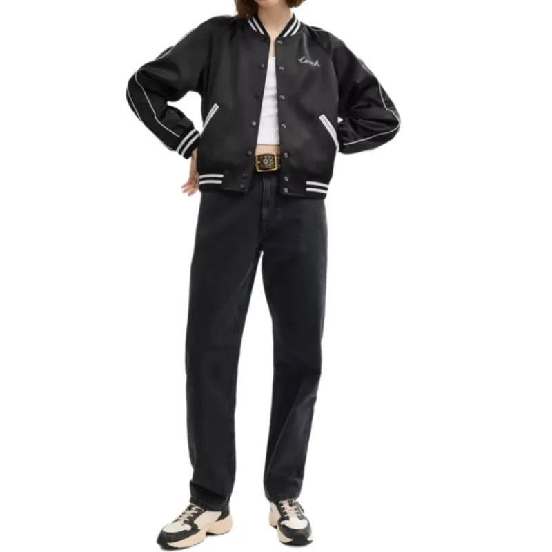 COACH Jackets & Coats Women's Black-1