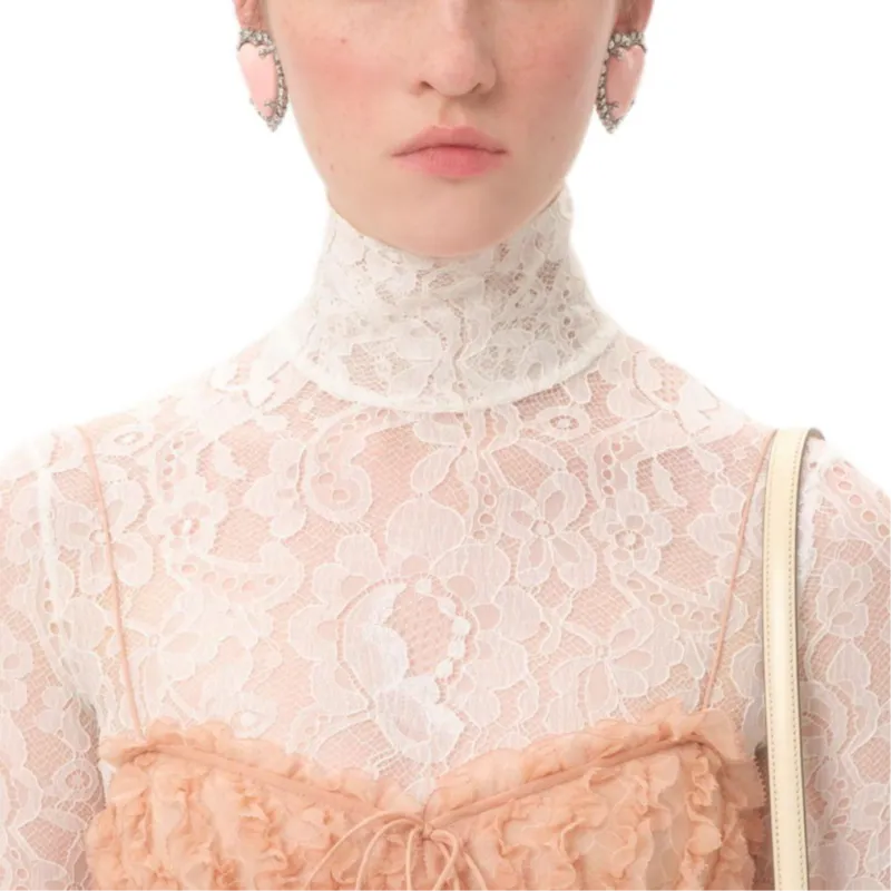 Valentino SS25 Jumpsuit Women's Ivory White-5