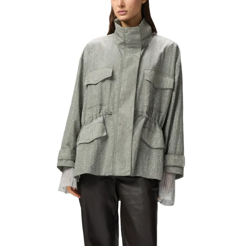 PINKO Polka Dot print Jacket-4