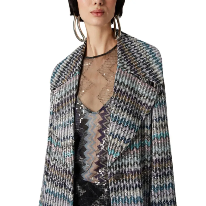 MISSONI Coat Women's Multicolor-4