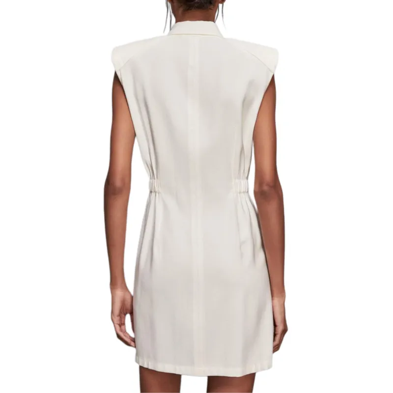 Patrizia Pepe Logo embroidered Mini Dress-3