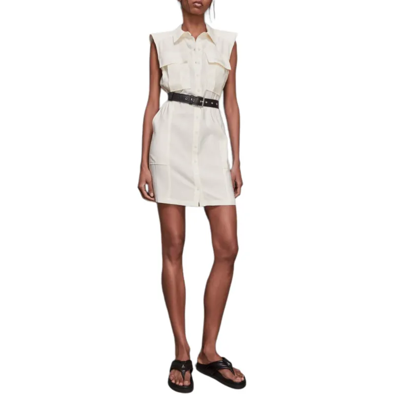 Patrizia Pepe Logo embroidered Mini Dress-1