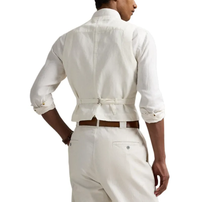 Polo Ralph Lauren Vest Men's White-2