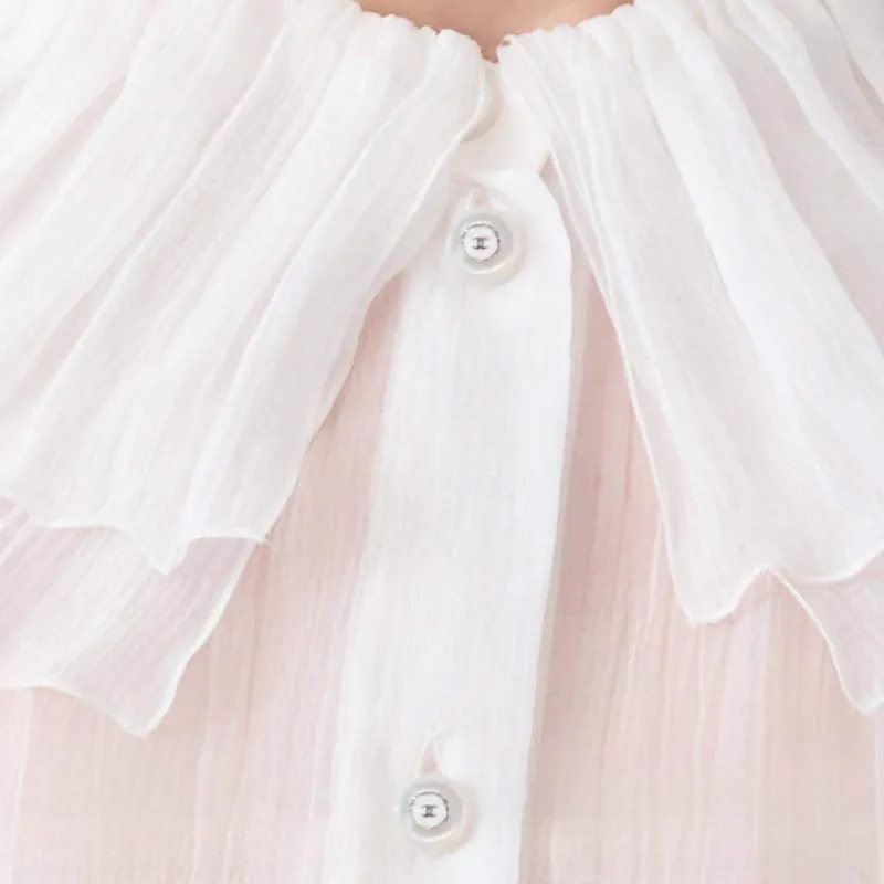 CHANEL 25S Spring Summer Collection Shirt Women's White-5