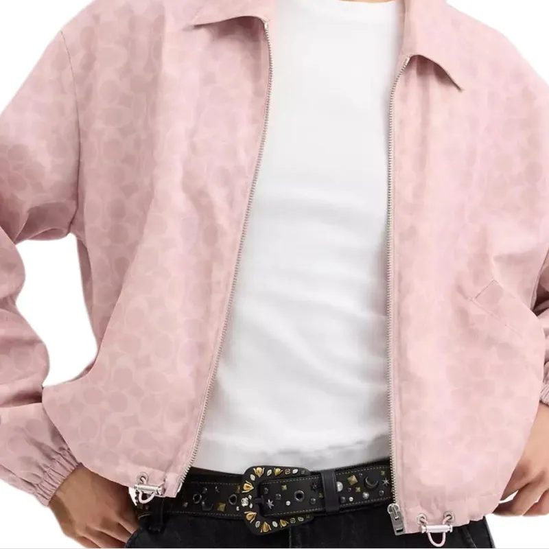 COACH SS25 Trench Coat Women's Pink-4