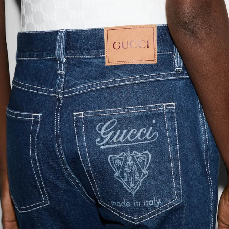 GUCCI Jeans Women's Blue-4